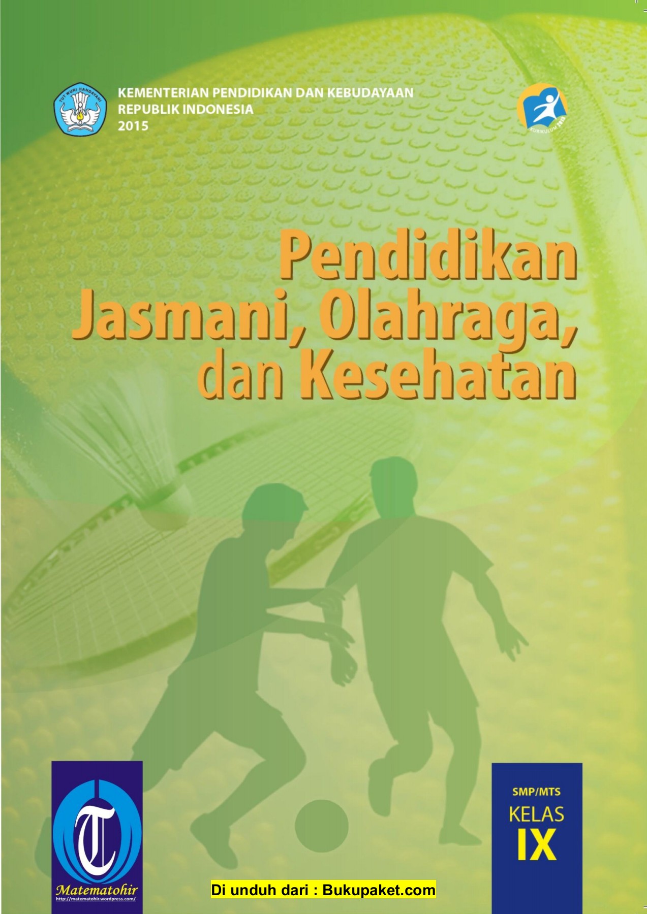 Detail Buku Pjok Smp Kurikulum 2013 Nomer 16