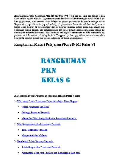 Detail Buku Pkn Kelas 6 Sd Nomer 29