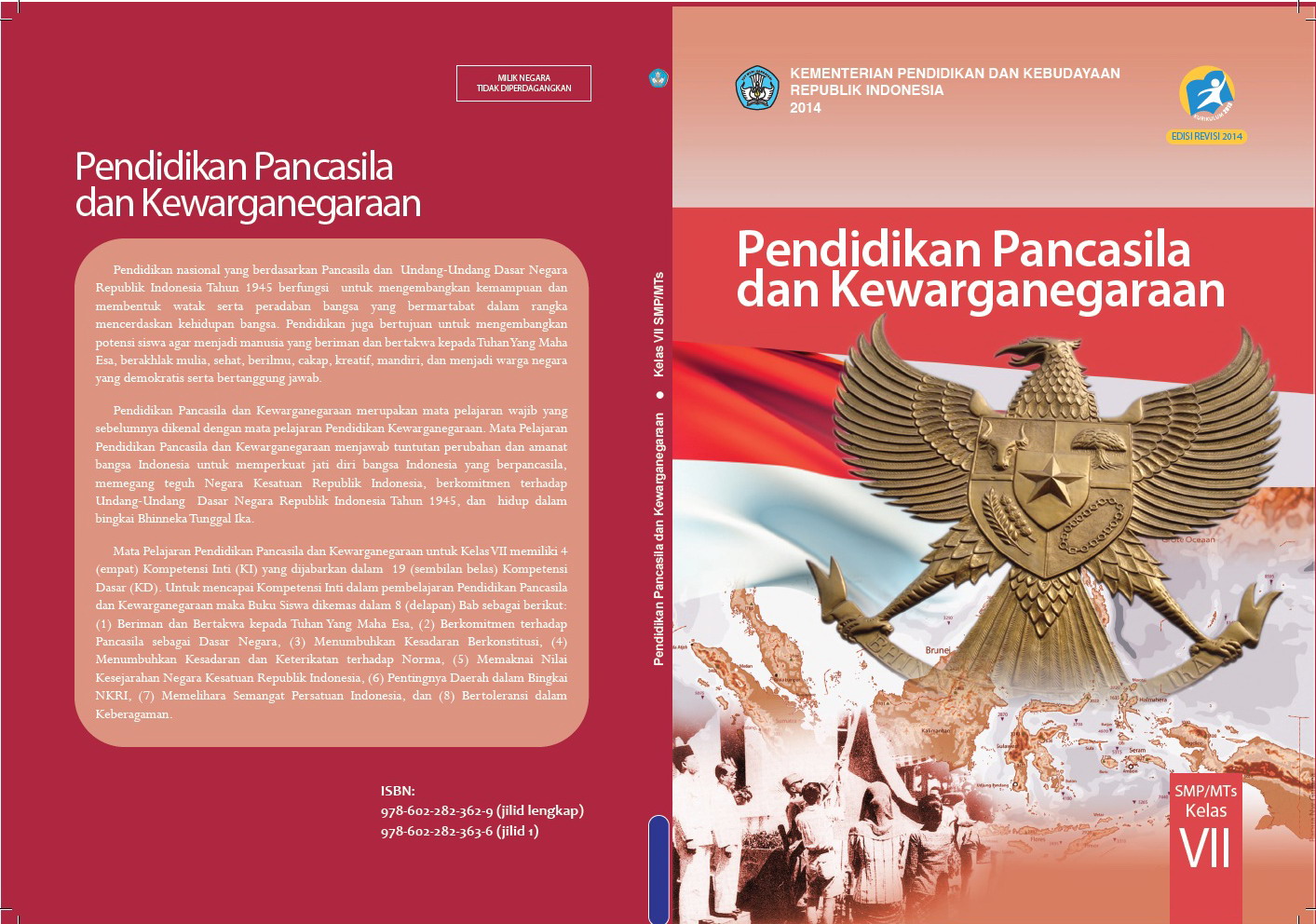 Detail Buku Pkn Kelas 7 Kurikulum 2013 Revisi 2014 Nomer 5