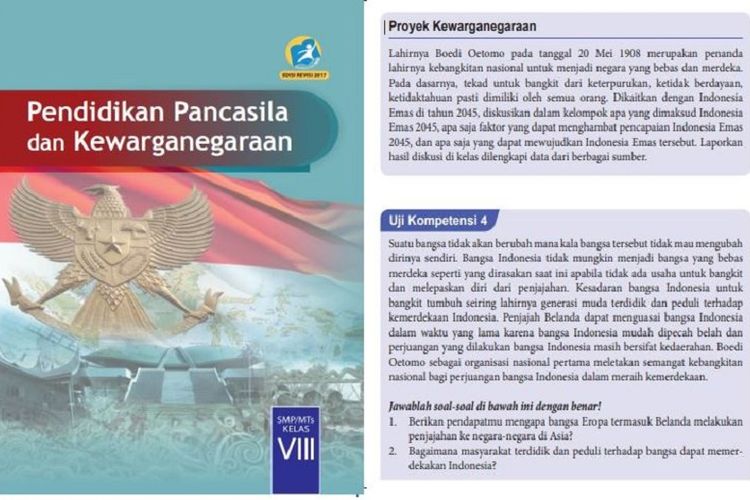 Detail Buku Pkn Kelas 8 Semester 2 Kurikulum 2013 Revisi 2017 Nomer 11