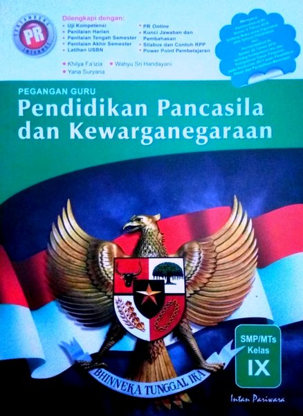 Detail Buku Pkn Kelas 9 Kurikulum 2013 Revisi 2018 Nomer 24