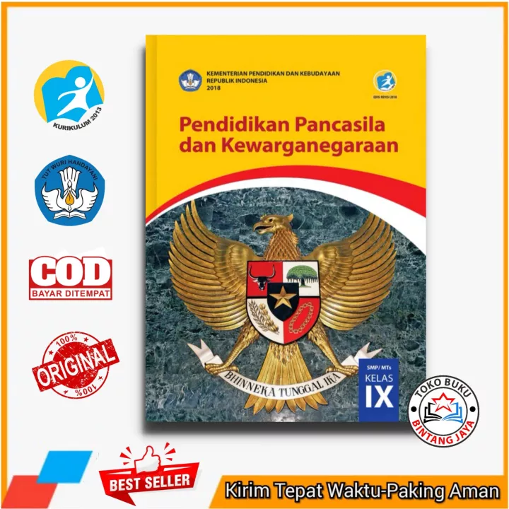 Detail Buku Pkn Kelas 9 Kurikulum 2013 Revisi 2018 Nomer 50