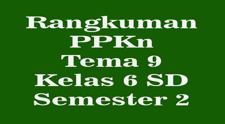 Detail Buku Pkn Kls 6 Semester 2 Nomer 22