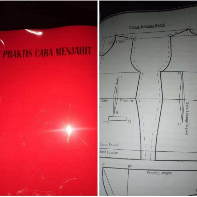 Detail Buku Pola Dasar Menjahit Nomer 34