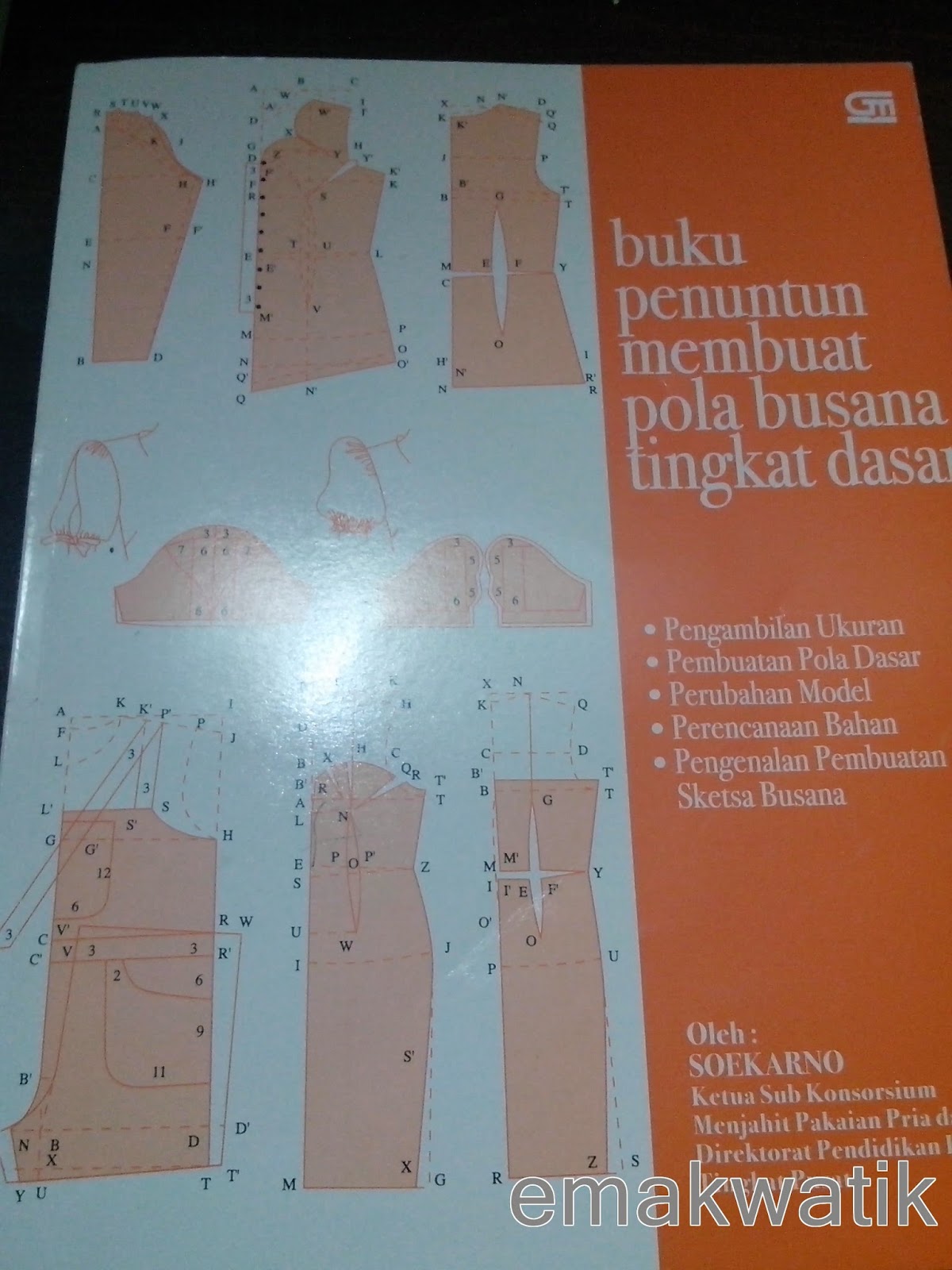 Detail Buku Pola Menjahit Nomer 4