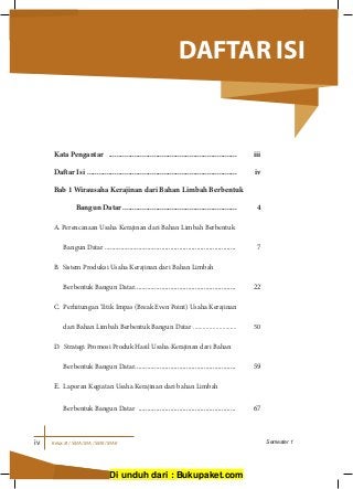 Detail Buku Prakarya Kelas 11 Nomer 39