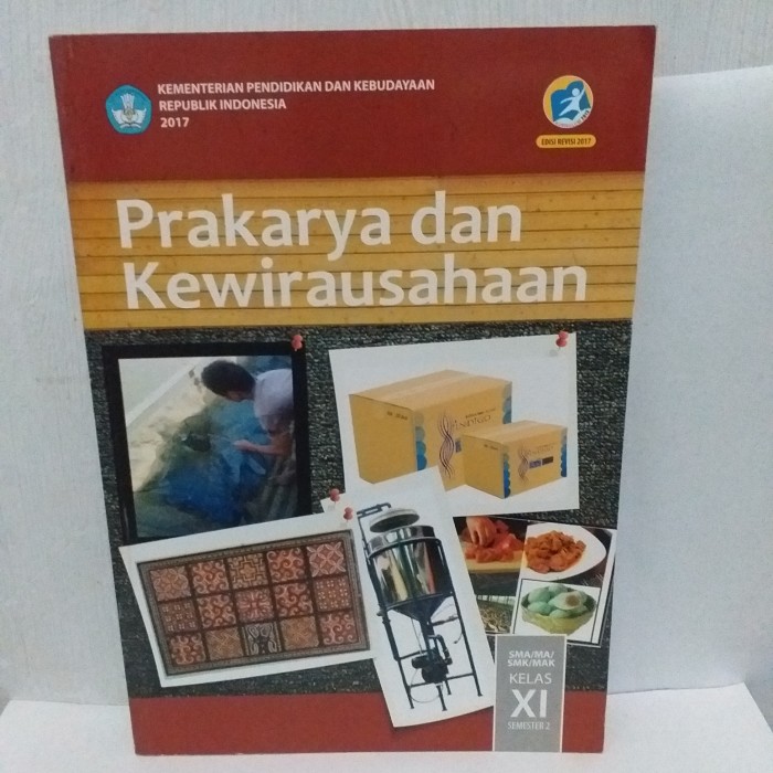 Detail Buku Prakarya Kelas 11 Semester 1 Nomer 11