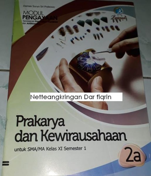 Detail Buku Prakarya Kelas 11 Semester 1 Nomer 24