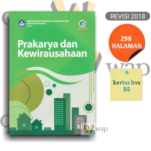 Detail Buku Prakarya Kelas 12 Edisi Revisi 2018 Nomer 10