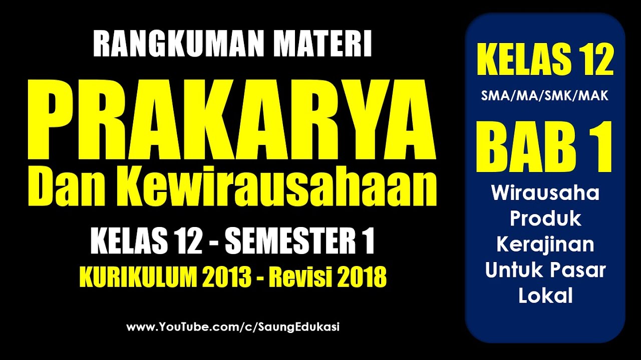 Detail Buku Prakarya Kelas 12 Semester 1 Nomer 20