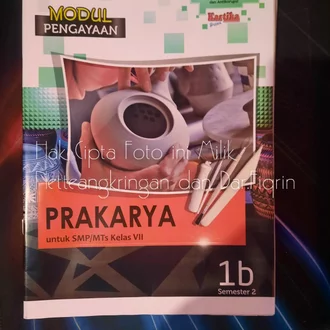 Detail Buku Prakarya Kelas 7 Nomer 42