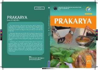 Detail Buku Prakarya Kelas 7 Kurikulum 2013 Edisi Revisi Nomer 18