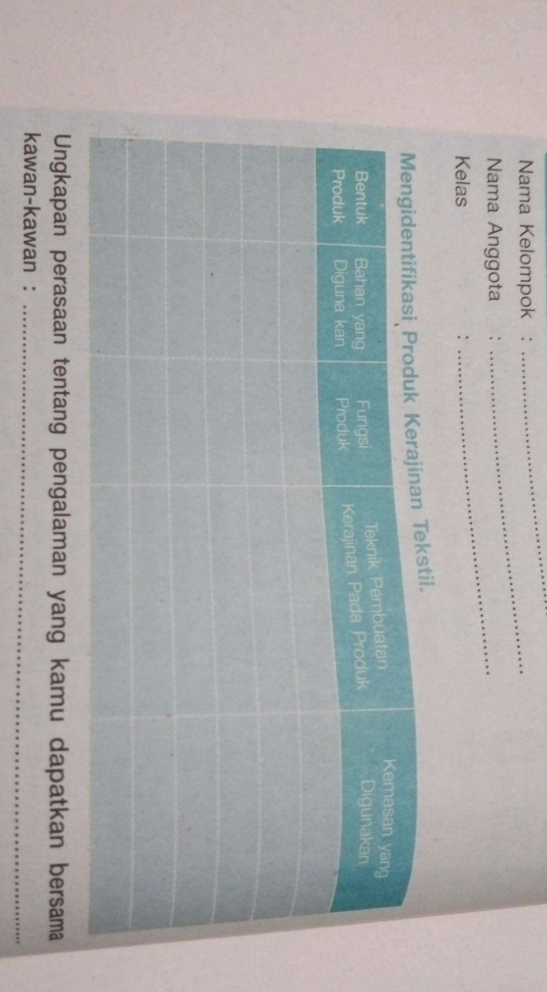 Detail Buku Prakarya Kelas 7 Semester 1 Nomer 36