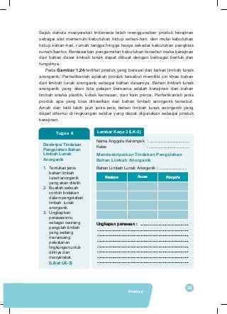 Detail Buku Prakarya Kelas 7 Semester 1 Kurikulum 2013 Revisi 2017 Nomer 50