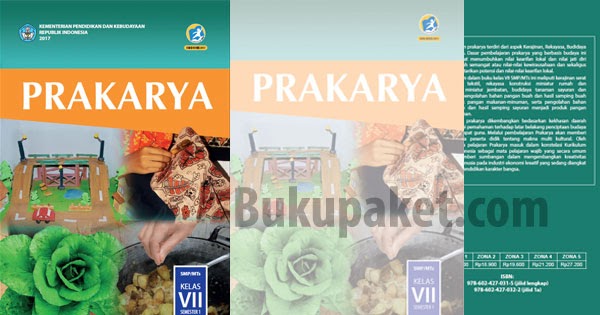 Detail Buku Prakarya Kelas 7 Semester 1 Kurikulum 2013 Revisi 2017 Nomer 8