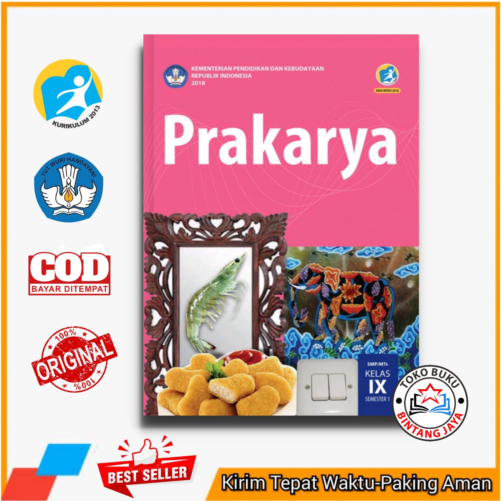 Detail Buku Prakarya Kelas 9 Revisi 2018 Semester 1 Nomer 19