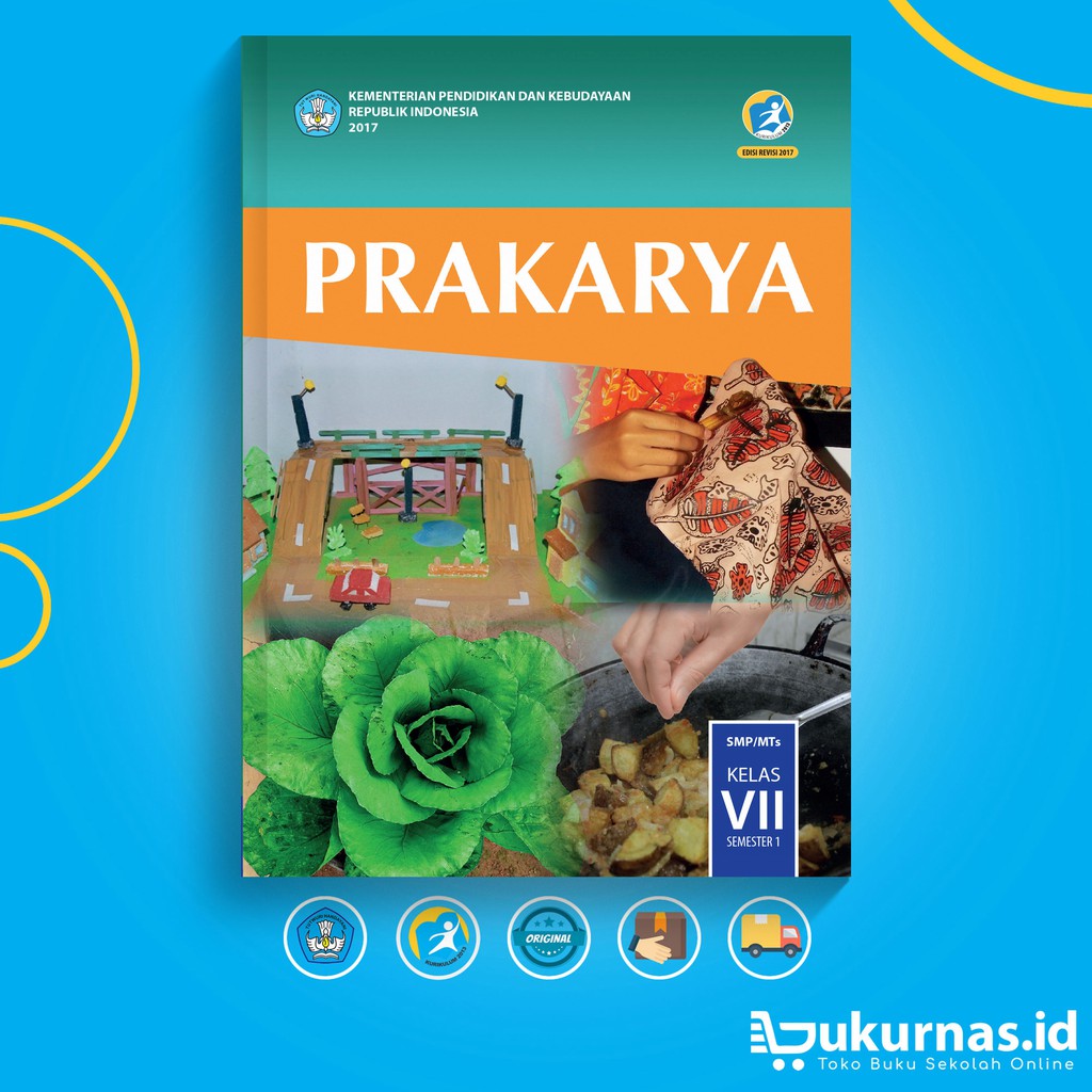 Detail Buku Prakarya Revisi 2016 Nomer 45