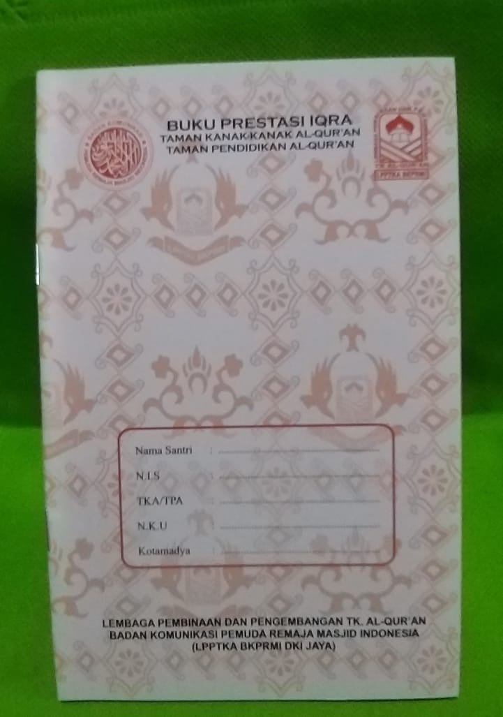 Detail Buku Prestasi Iqro Nomer 18