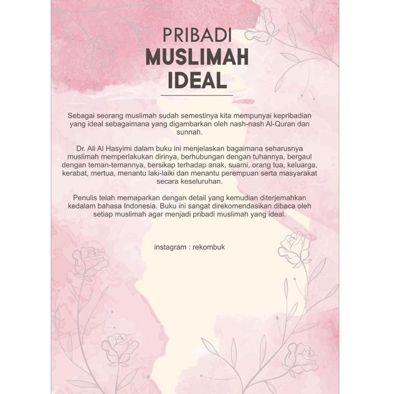 Detail Buku Pribadi Muslimah Ideal Nomer 20