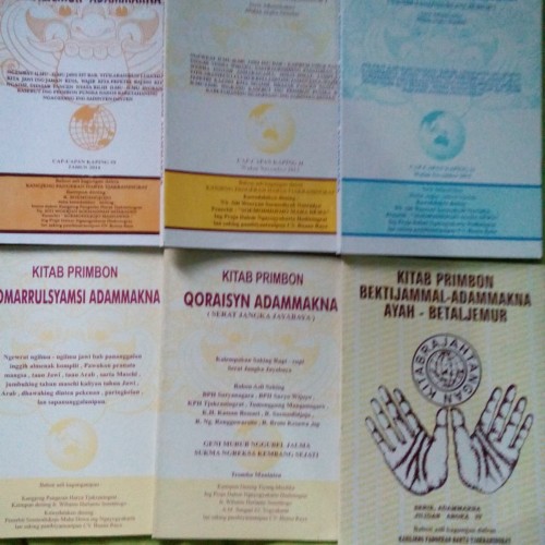 Detail Buku Primbon Jawa Kuno Nomer 23