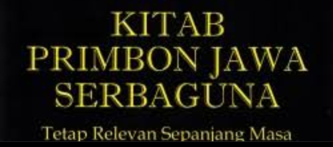 Detail Buku Primbon Jawa Kuno Nomer 33