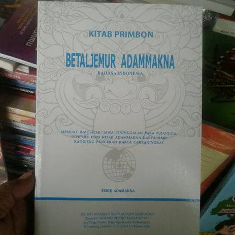 Detail Buku Primbon Kedutan Nomer 39