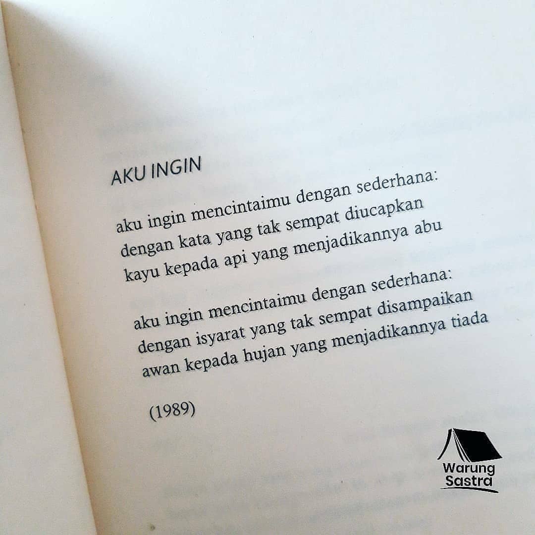 Detail Buku Puisi Sapardi Nomer 42