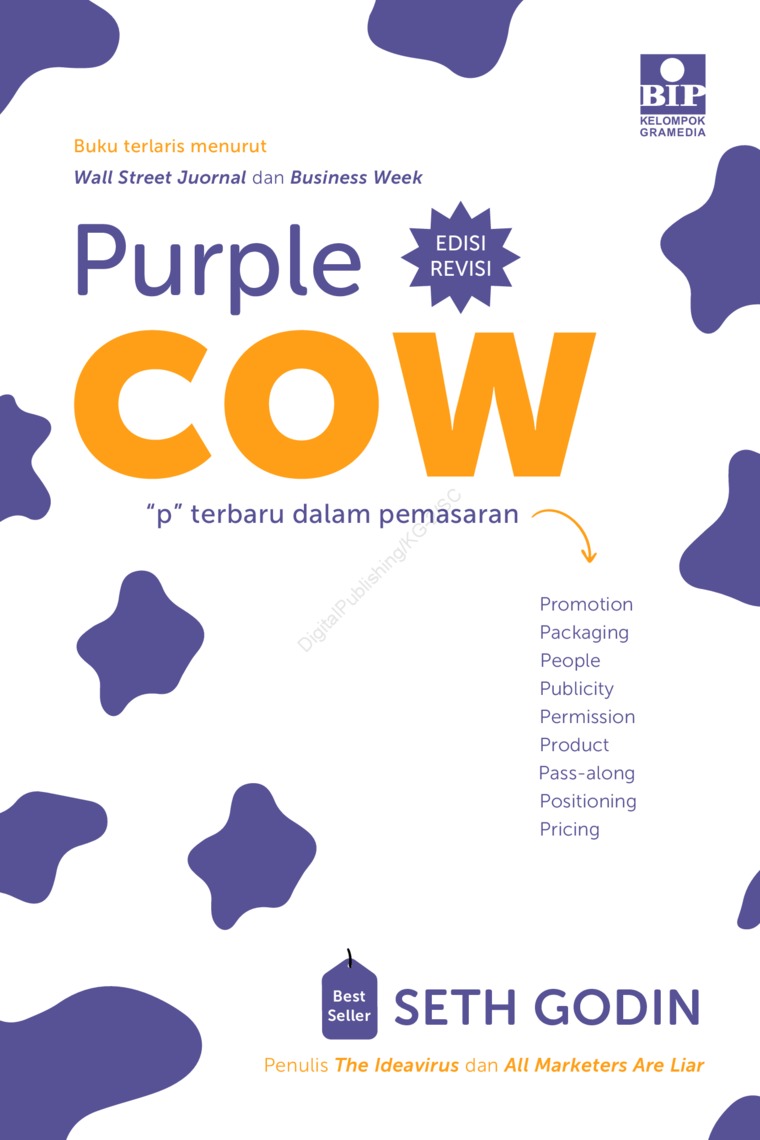 Detail Buku Purple Cow Nomer 3