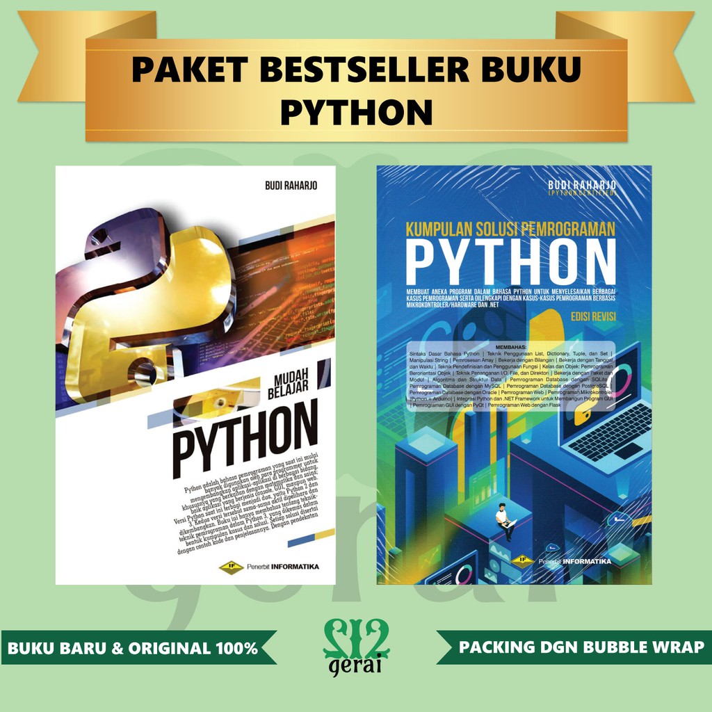 Detail Buku Python Lengkap Nomer 17