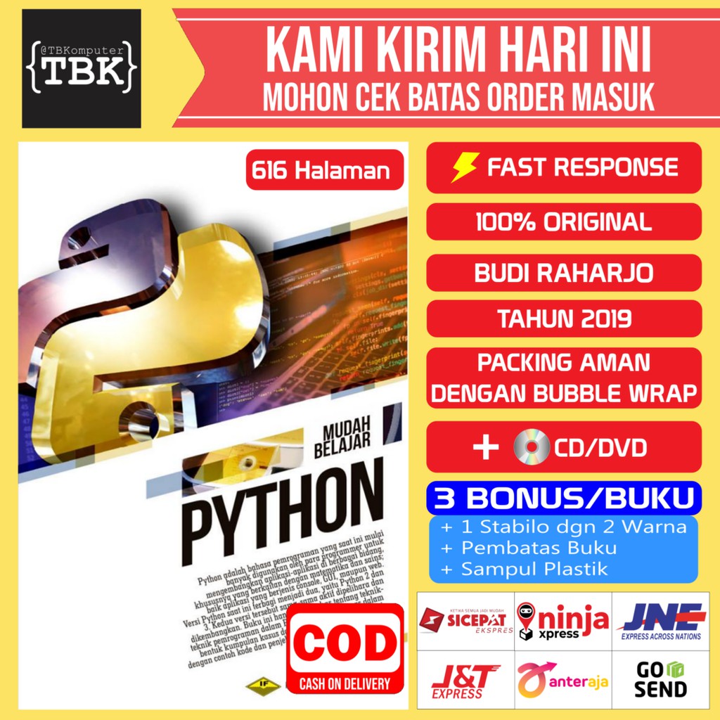 Detail Buku Python Lengkap Nomer 27