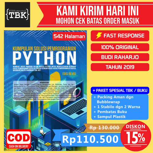 Detail Buku Python Terbaik Nomer 41
