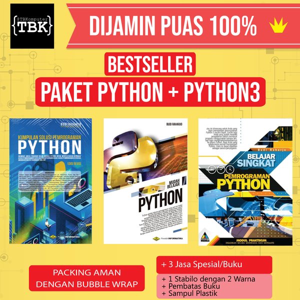 Detail Buku Python Terbaik Nomer 51
