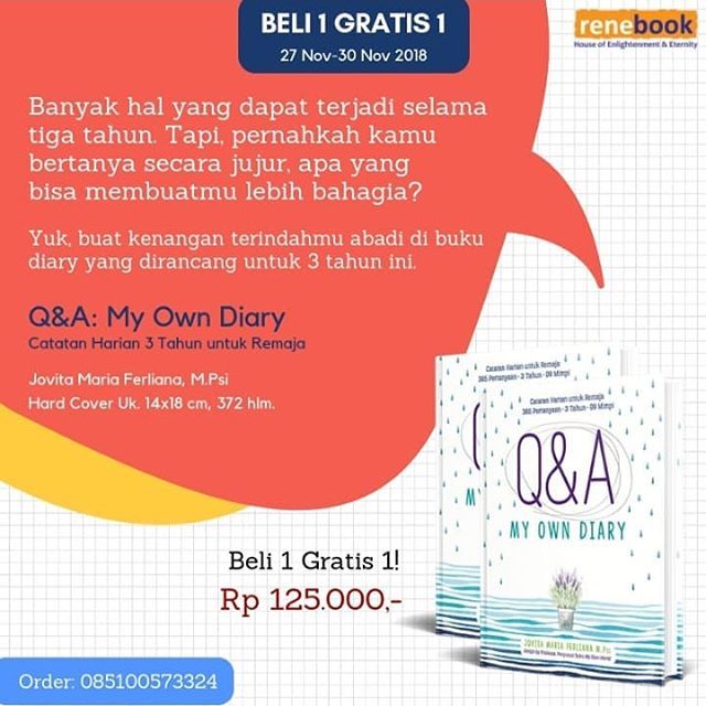 Detail Buku Qa My Own Diary Nomer 44