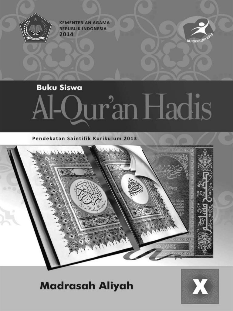 Detail Buku Qur An Hadits Kelas X Kurikulum 2013 Nomer 3