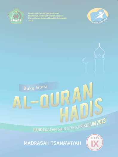 Detail Buku Qur An Hadits Kelas X Kurikulum 2013 Nomer 52