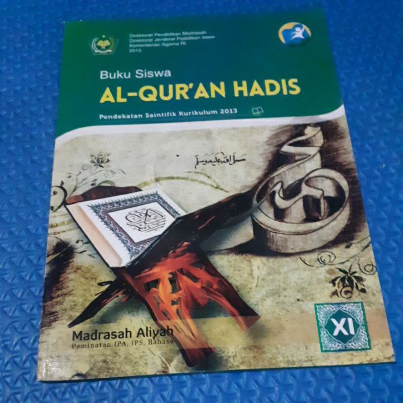 Detail Buku Quran Hadits Kelas 11 Kurikulum 2013 Nomer 50