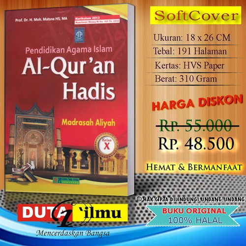 Detail Buku Qurdis Kelas 10 Nomer 30