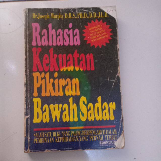 Detail Buku Rahasia Kekuatan Pikiran Bawah Sadar Nomer 2