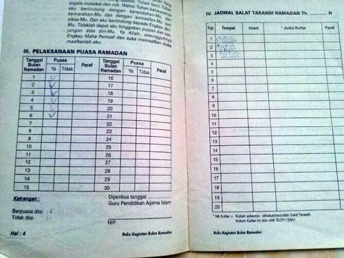 Detail Buku Ramadhan Siswa Nomer 37