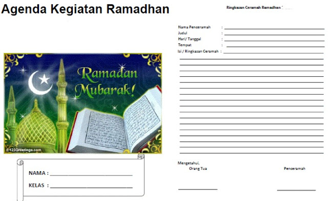 Detail Buku Ramadhan Siswa Nomer 49