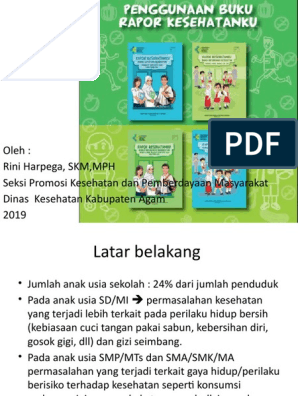 Detail Buku Rapor Kesehatan Nomer 33