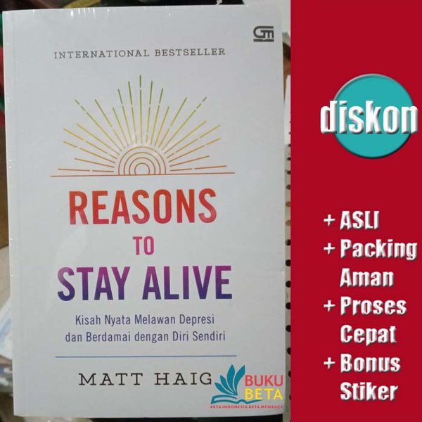 Detail Buku Reason To Stay Alive Nomer 26