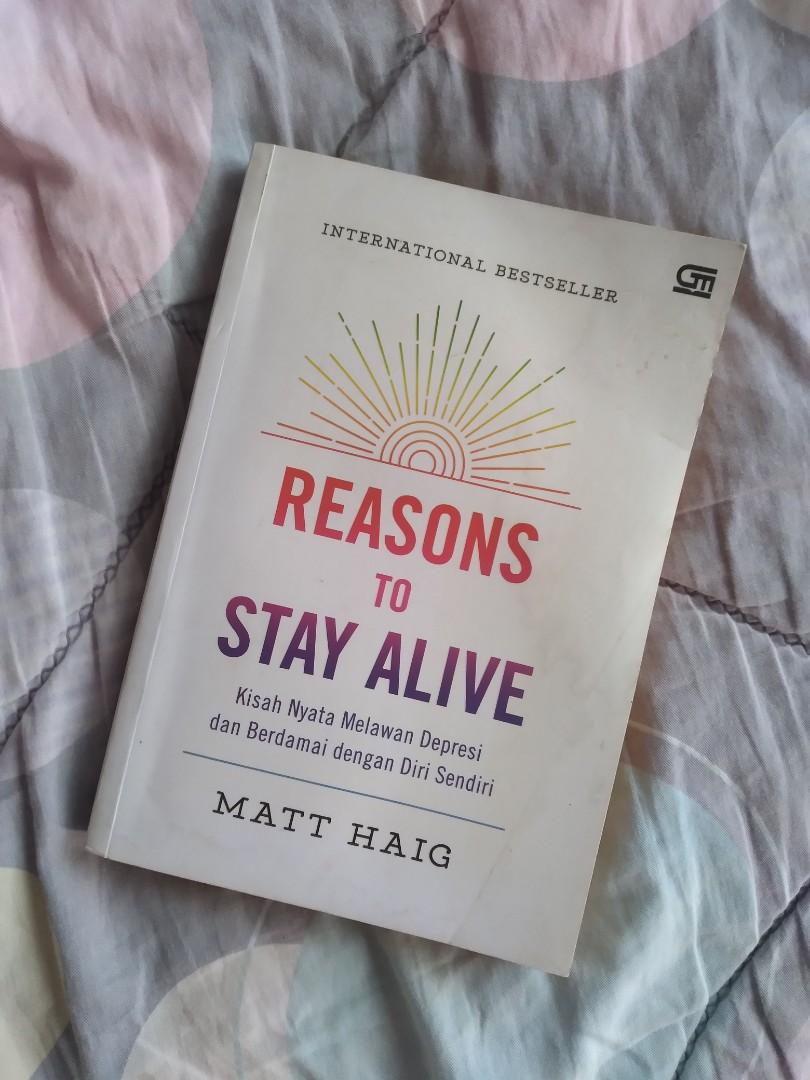 Detail Buku Reason To Stay Alive Nomer 54