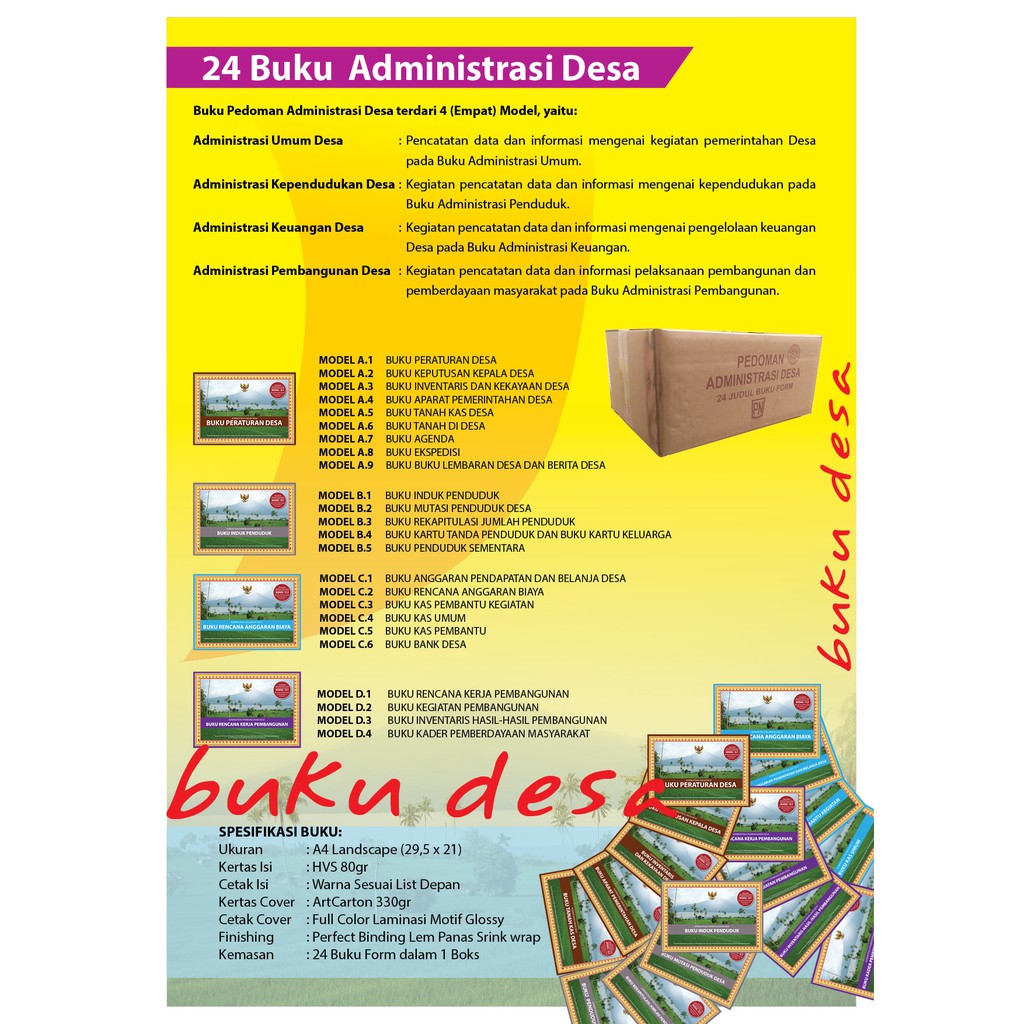 Detail Buku Rekapitulasi Jumlah Penduduk Nomer 33