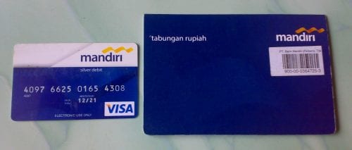 Detail Buku Rekening Bank Mandiri Nomer 18