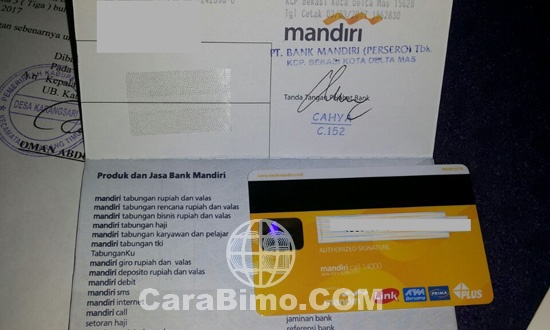 Detail Buku Rekening Bank Mandiri Nomer 20