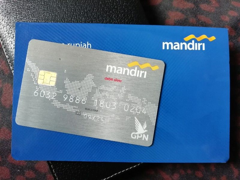 Detail Buku Rekening Bank Mandiri Nomer 25