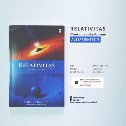 Detail Buku Relativitas Einstein Nomer 4