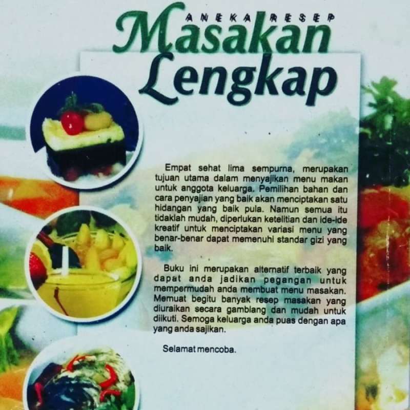 Detail Buku Resep Lengkap Nomer 22