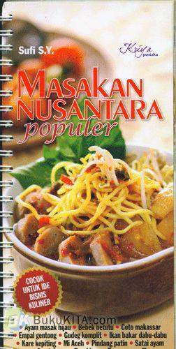 Detail Buku Resep Masakan Nusantara Nomer 18